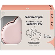 Tommee Tippee silikonová svačinová krabička, růžová - Lunch Box