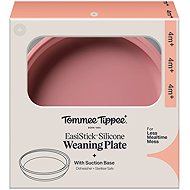 Tommee Tippee silikonové nádobí s přísavkou, růžový - Children's Plate