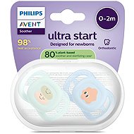 Philips AVENT SCF075/14 Ultrastart 0-2 m, boy, 2 pcs - Baby Pacifier