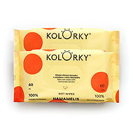 KOLORKY Wet Wipes Hamamelis 120 ks (2× 60 ks) - Wet Wipes