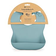 PETITE&MARS Take&Match Frosted Sky 6m+ - Bib