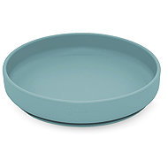 PETITE&MARS Silicone Suction Plate Take&Match Frosted Sky 6m+ - Children's Plate