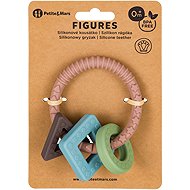 PETITE&MARS Figures Velvet Latte 0 m+ - Baby Teether