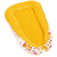 T-TOMI baby nest Velvet, Foxes - Baby Nest