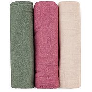 PETITE&MARS Moussy Botanic Tones 68 × 68 cm, 3 pcs - Cloth Nappies
