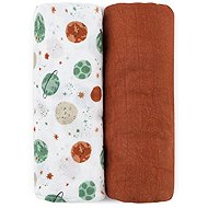 PETITE&MARS Misty Celestial Planets 120 × 120cm, 2 pcs - Duvet 