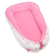 T-TOMI baby nest Velvet, Sweet Bunnies - Baby Nest