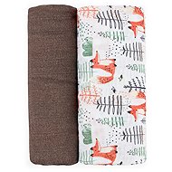 PETITE&MARS Misty Forest Fox 120 × 120cm, 2 pcs - Duvet 