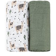 PETITE&MARS Misty Llama Vibes 120 × 120 cm, 2pcs - Duvet 