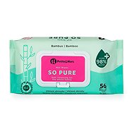 PETITE&MARS So Pure Biodegradable Bamboo Wipes 56 pcs - Wet Wipes