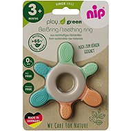 Nip Nature Play Orange-Turquoise-Green 3 m+ - Baby Teether