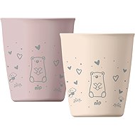 NIP Nature Line Pink 12m+, 2 pcs - Drinking Cup