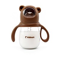 KIDNORT Jordbaer 240 ml, 6 m+, hnědá - Baby Bottle