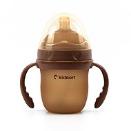 KIDNORT Eple 150 ml, 0-3 m, hnědá - Baby Bottle