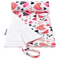 T-TOMI Changing Pad Hearts, 50 × 70cm - Changing Pad