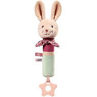 BabyOno Squeaky Toy with Teether Rabbit Karo 3m+ - Baby Toy