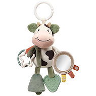BabyOno Hanging Toy with Teether Cow Bingo 0m+ - Baby Toy