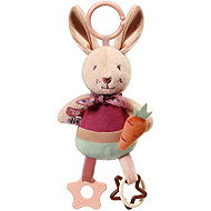 BabyOno Rabbit Karo Hanging Toy with Teether 0 m+ - Baby Toy