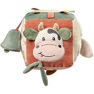 BabyOno Sensory Cube Cow Bingo 0m+ - Motor Skill Toy