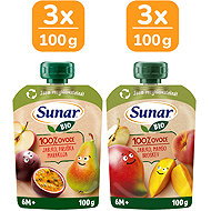 Sunar BIO Fruit Mix 6m+, 6×100g - Meal Pocket