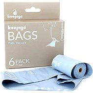 KEEPIGO Náhradní sáčky do přebalovacího organizéru 3v1 modré - Nappy Bags