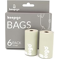 KEEPIGO Náhradní sáčky do přebalovacího organizéru 3v1 béžové - Nappy Bags