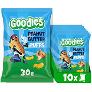 Goodies Křupky arašídové 10× 30 g - Crisps for Kids