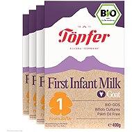 Töpfer Organic Goat's Milk 1 (4×400g) - Baby Formula