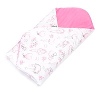 T-TOMI Velvet quick wrap, Sweet Bunnies - Swaddle Blanket
