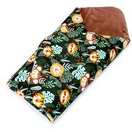 T-TOMI Fast Swaddle Blanket Velvet, Jungle - Swaddle Blanket