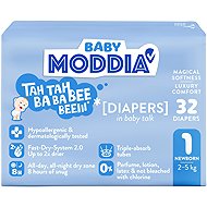Moddia BABY Newborn vel. 1 (32 ks) - Disposable Nappies