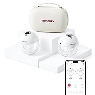 Momcozy M5 Smart Wearable with App Control Grey Double Pack - Breast Pump