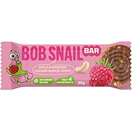ŠNEK BOB ovocná tyčinka jablko–malina s kešu a quinoou 4× 35 g - Fruit Snack for Kids