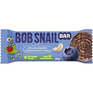 ŠNEK BOB ovocná tyčinka jablko–borůvka s kešu a quinoou 4× 35 g - Fruit Snack for Kids