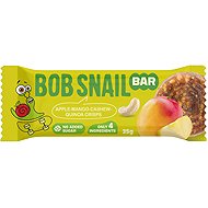 ŠNEK BOB ovocná tyčinka jablko–mango s kešu a quinoou 4× 35 g - Fruit Snack for Kids