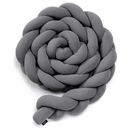 ESECO knitted mat 220 cm, Grey - Crib Bumper