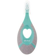 AKUKU’s first toothbrush with a teether, mint - Toothbrush