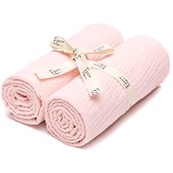ESECO Muslin Diapers, Pink 2 pcs - Cloth Nappies