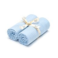 ESECO muslin diapers, Blue 2 pcs - Cloth Nappies