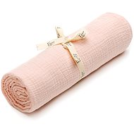 ESECO muslin bath towel Pink 120 × 120 cm - Children's Bath Towel