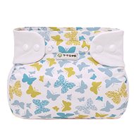 T-TOMI orthopaedic abduction panties - snaps, Butterflies (3 - 6 kg) - Abduction Nappies
