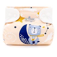 T-TOMI orthopaedic abduction panties - snaps, Night Bears (5 - 9 kg) - Abduction Nappies