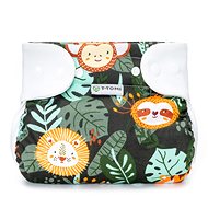 T-TOMI orthopaedic abduction panties - snaps, Jungle (5 - 9 kg) - Abduction Nappies