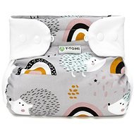 T-TOMI Orthopaedic Abduction Nappies - Snaps, Hedgehogs (5 - 9kg) - Abduction Nappies