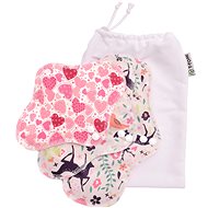 T-TOMI Hearts Test Set with Wash Bag - Sanitary Pads