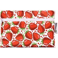 T-TOMI nepremokavé vrecko Strawberries, 21 × 15 cm - Vrecká na plienky