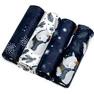 T-TOMI Cloth Nappies, Night Foxes - Cloth Nappies