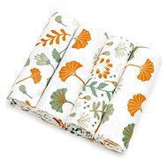 T-TOMI cloth diapers, Ginkgo Leafs - Cloth Nappies