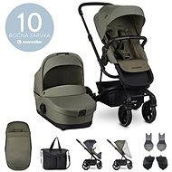 EASYWALKER Set XXL Harvey3 Sage Green with Accessories - Baby Buggy
