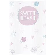 CEBA BABY Soft Cosy Changing Mat 50 × 70cm, Lolly Polly Love 2 - Changing Pad